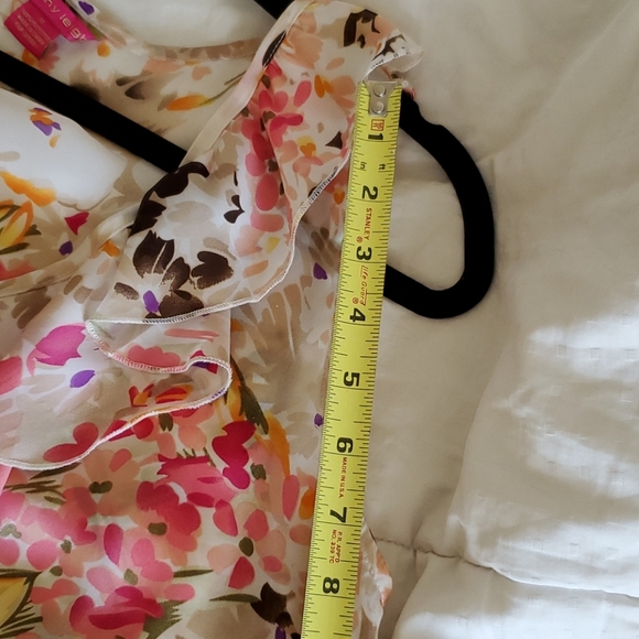 Dress Blouse Top Career Sunny Leigh Floral Top - Picture 5 of 8